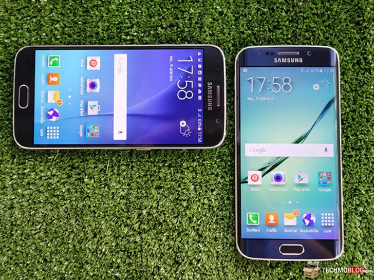รีวิวเปรียบเทียบ Samsung Galaxy S6 vs Samsung Galaxy S6 edge ซื้อรุ่นไหนดี?