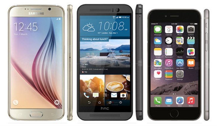 ผลทดสอบ Benchmark ระหว่าง Samsung Galaxy S6 vs HTC One M9 vs iPhone 6 มาแล้ว!