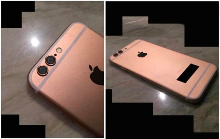 จริงหรือมั่ว! โผล่ภาพ iPhone 6s สีโรสโกลด์ กล้องหลังคู่