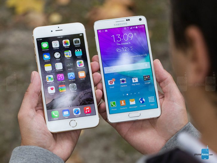 ผู้ใช้พึงพอใจ Samsung Galaxy Note 4 มากกว่า iPhone 6 Plus เสียอีก