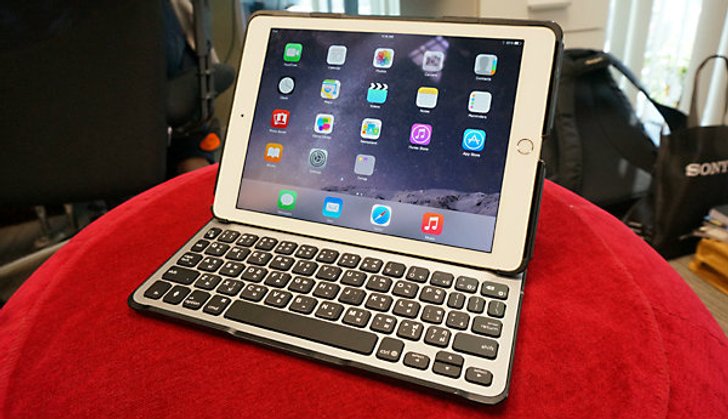 รีวิวคีย์บอร์ดเคสสำหรับ iPad Air 2 จาก Belkin