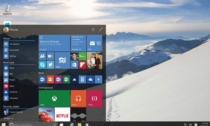 ไมโครซอฟต์ เตรียมปล่อยให้โหลด Windows 10 วันที่ 29 กรกฎาคมนี้
