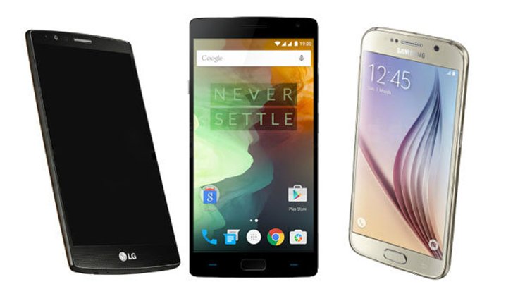 เปรียบเทียบสเปค Samsung Galaxy S6 vs OnePlus 2 vs LG G4 รุ่นใดโดดเด่นกว่า สุดคุ้มกว่า มาดูกัน
