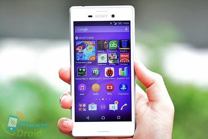 รีวิว Sony Xperia M4 Aqua สมาร์ทโฟนกันน้ำ ดีไซน์สวยงาม