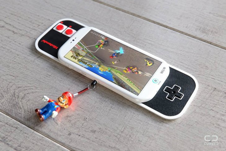 ภาพคอนเซปท์ Nintendo Wii M สมาร์ทโฟนเพื่อชาวเกมเมอร์ สะดวกสุดๆ พร้อมจอยเกมในตัว