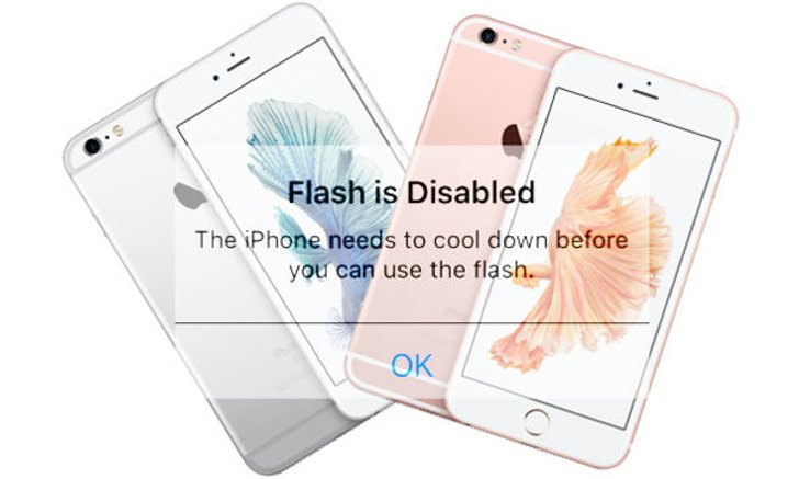 งานเข้าจนได้! iPhone 6s Plus เครื่องร้อน เปิดไฟแฟลชถ่ายรูปไม่ได้