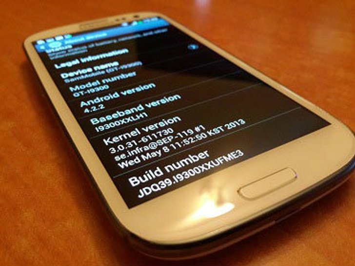 ผู้ใช้ S3 รอเฮ ! อัพเดต Android 4.2.2