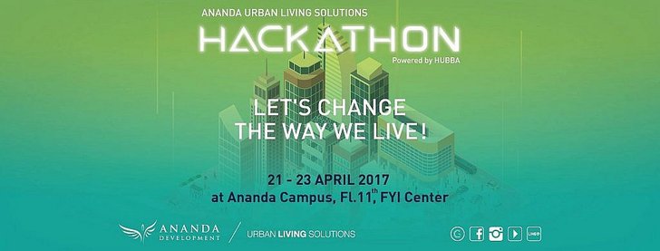 Ananda จัดงาน Hackathon “Urban Living Solutions Hackathon” เน้นคิดเพื่ออำนวยชีวิตคนเมือง