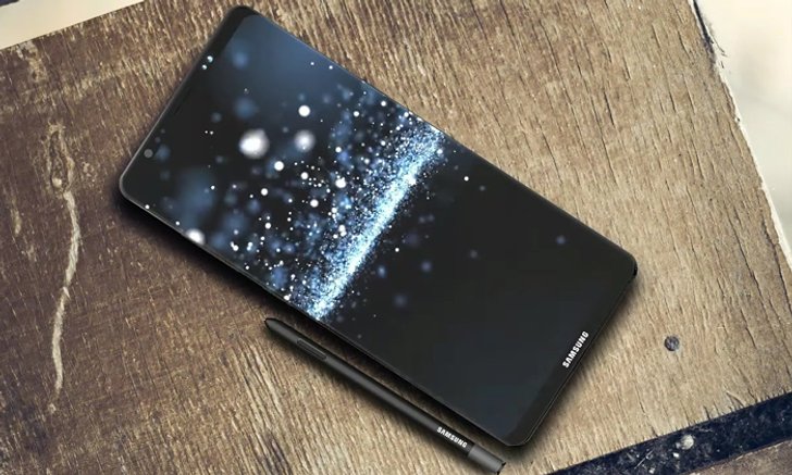 Samsung Galaxy Note8 กับคอนเซ็ปต์หน้าจอไร้ขอบโฉมใหม่ใหญ่เต็มตา 6.4 นิ้ว