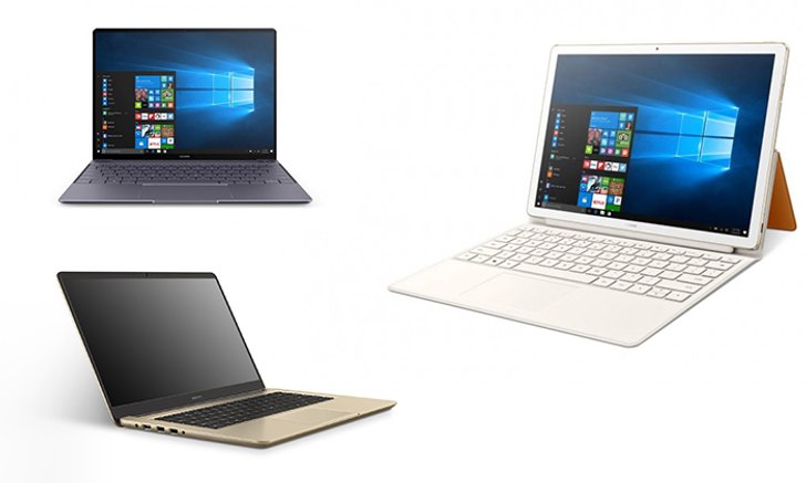 Huawei เปิดตัว Matebook X, Matebook E และ Matebook D คอมพิวเตอร์ครบ Line จาก Huawei