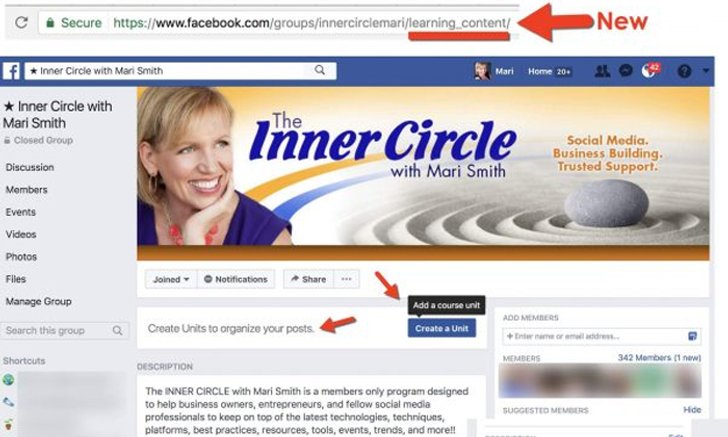 Facebook ทดสอบคุณสมบัติใหม่ สามารถตั้งกรุ๊ปเปิดคอร์สออนไลน์ได้