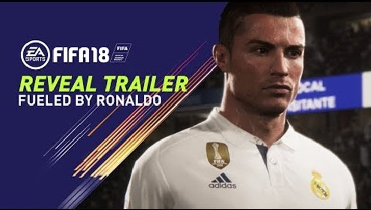 เปิดตัวเกม FIFA 18 ที่มาพร้อมกับ คริสเตียโน โรนัลโด้