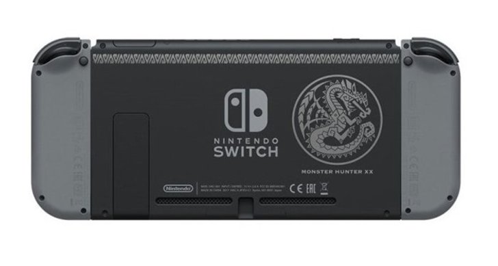 ชมภาพชัดๆเครื่อง Nintendo Switch ลายพิเศษจากเกม Monster Hunter XX