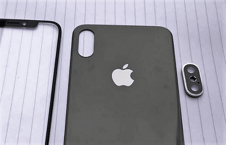 หลุด ชิ้นส่วนด้านหน้าและด้านหลังของ iPhone 7s 7s Plus และ 8