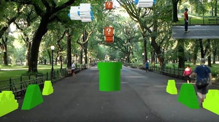 มาดูการเล่นเกม Super Mario แบบสมจริงด้วยแว่น Hololens ของไมโครซอฟท์