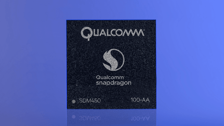 Qualcomm เปิดตัวชิปใหม่ Snapdragon 450 ใช้พลังงานน้อย ราคาประหยัด