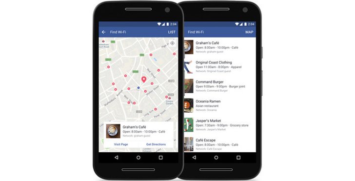 ของเล่นใหม่ Facebook เพิ่มความสามารถ Find Wi-Fi ให้สามารถหาจุดกระจายสัญญาณ Wi-Fi ได้ทั่วโลก