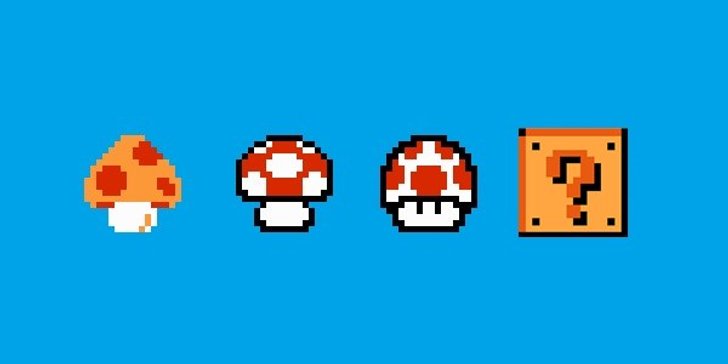 Nintendo จดทะเบียนเครื่องหมายการค้า เห็ด และบล็อก
