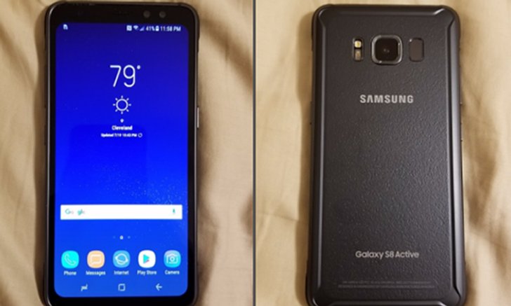 หลุดภาพจริงของ Samsung Galaxy S8 Active มือถือรุ่นถึกของตระกูล S8