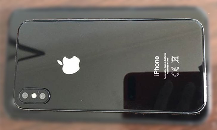 เผยภาพ iPhone 8 ตัวเป็นๆ ครั้งแรก! กับบอดี้แบบ Glass Design สุดหรู, กล้องคู่ และสแกนม่านตา