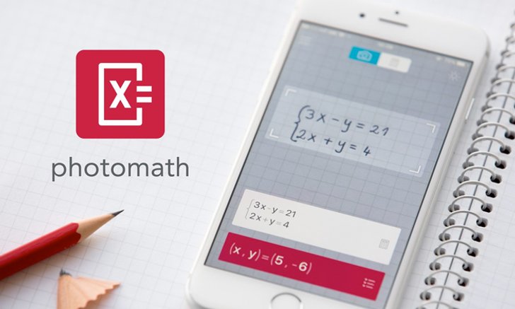 Photomath แอปแก้โจทย์คณิตที่ที่เด็กประถม