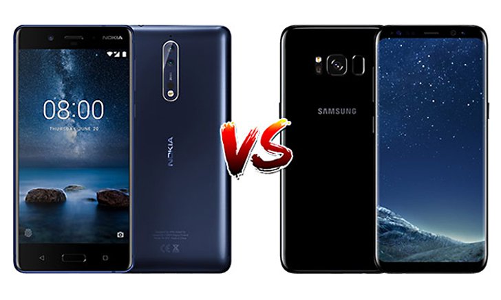 เปรียบเทียบ Nokia 8 และ Samsung Galaxy S8 เรือธงรุ่นใหม่ล่าสุดจากสองค่ายใหญ่