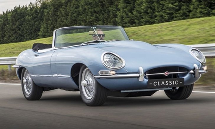 Jaguar เผยโฉม E-Type Zero รถยนต์ไฟฟ้าสไตล์คลาสสิกสุดสวย วิ่งได้ไกล 270 กม.