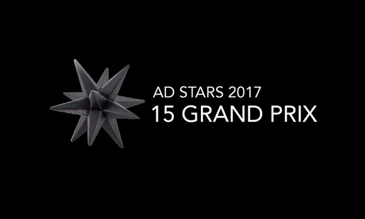 บริษัทโฆษณาไทย CJ WORX คว้า 1 ใน 15 รางวัล GRAND PRIX