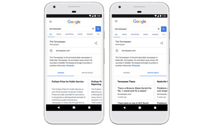 แก้ปัญหาข่าวปลอม Google Search เพิ่มข้อมูลเมื่อค้นหาชื่อสำนักข่าว