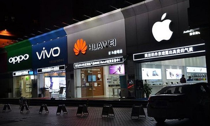 Huawei, Oppo และ Vivo ตัดการผลิตสมาร์ทโฟนลง 10% ในไตรมาสที่ 4 ปี 2017