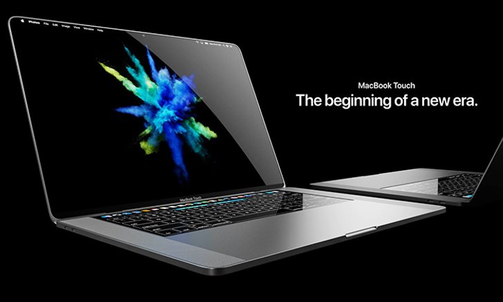 ชมภาพ Macbook Touch Concept คอมฯ ยุคใหม่ที่มีแต่ Touch Screen