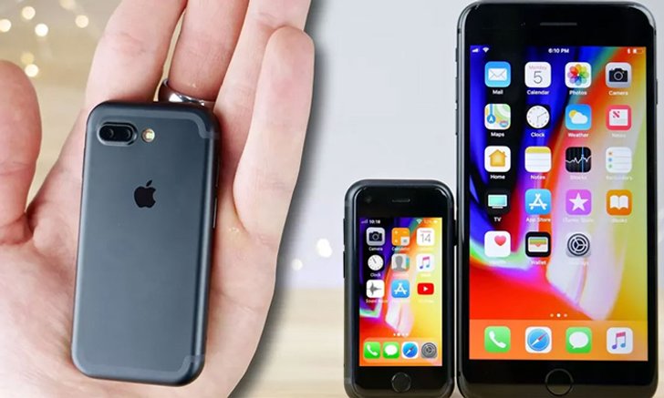 ชมพรีวิว iPhone (เลียนแบบ) เครื่องเล็กที่สุดในโลก (SOYES 7S)