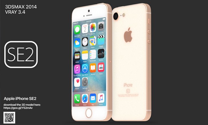 แนวคิด iPhone SE 2 รองรับชาร์จไร้สาย ออกแบบโดย Martin Hajek