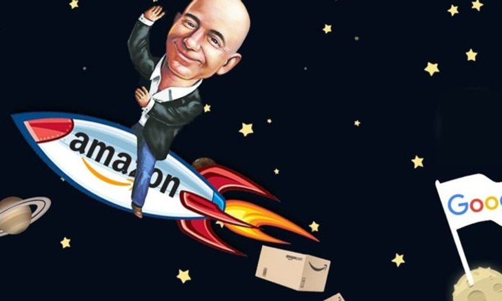 Amazon (ที่ไม่ใช่กาแฟ) แซงหน้า Google เป็นกิจการมูลค่าอันดับ 2 ของโลก