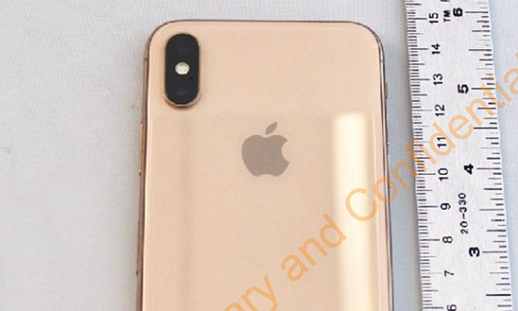 หลุดจาก FCC: ภาพ iPhone X สีทอง ที่ยังไม่ได้เปิดตัว