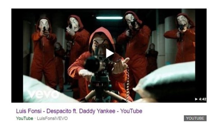 ด่วน!!! YouTube เจอแฮ็ค-เอ็มวีเพลงดัง Despacito เจอสอยปลิว