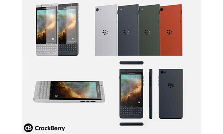 เผยภาพเรนเดอร์ของ Blackberry Vienna มือถือ Android รุ่นที่ 2 ของ Blackberry