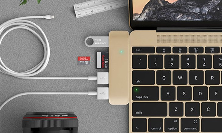 ไอเดียบรรเจิด มีคนคิด HUB USB-C สุดบางและเก๋เสริมความสามารถให้กับ Macbook