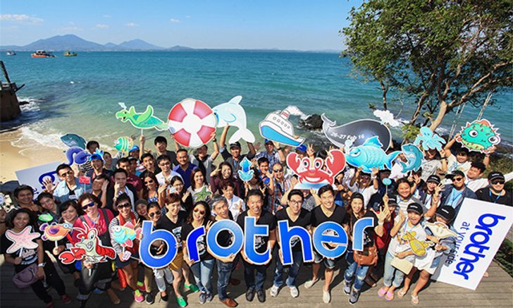 บราเดอร์ไทยจัดทริปพิเศษขอบคุณสื่อมวลชน พร้อมร่วมถวายเครื่องพิมพ์แก่วัดเขาสำเภาทอง จ.ระยอง
