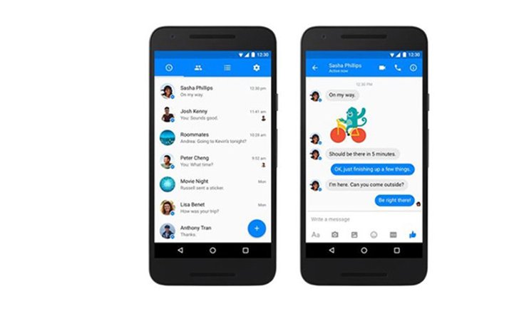 เฟสบุ๊ค ปรับปรุงหน้าตาของ Facebook Messenger ใน Android เน้นการออกแบบ Material Design