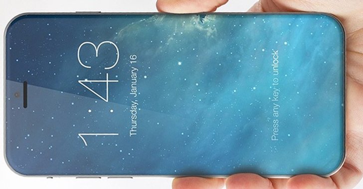iPhone 7s เรือธงรุ่นอัปเกรดปี 2017 อาจพลิกโฉมดีไซน์ครั้งใหญ่! ด้วยจอ AMOLED 5.8 นิ้วแบบไร้ขอบ