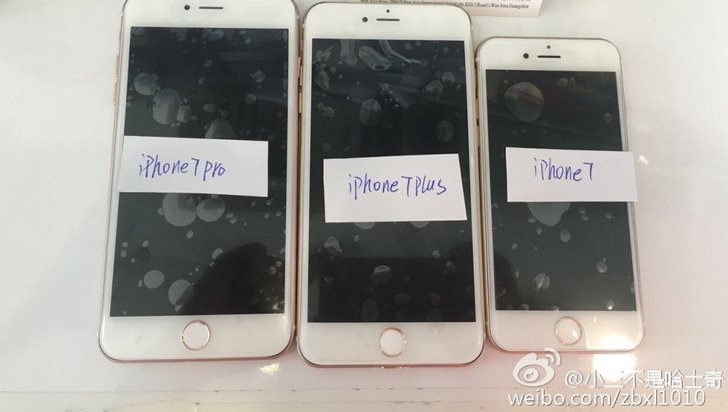 หลุดครบเซ็ต iPhone 7, iPhone 7 Plus และ iPhone 7 Pro กล้องคู่
