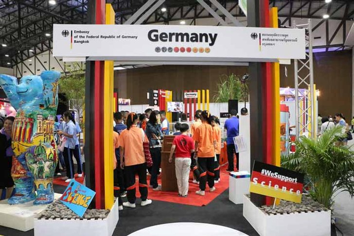 เยอรมนีร่วมแสดงนวัตกรรมวิทยาศาสตร์สุดล้ำ ในงานมหกรรมวิทยาศาสตร์และเทคโนโลยีแห่งชาติ 2559