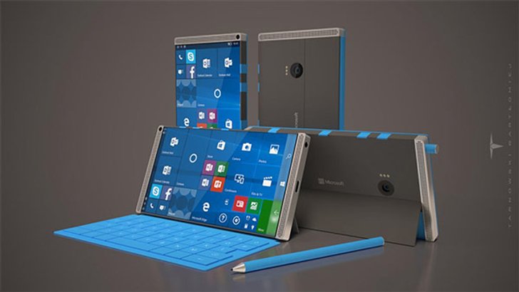 Microsoft Surface Phone ว่าที่ยอดเรือธงรุ่นต่อไปเผยภาพคอนเซ็ปต์ใหม่!