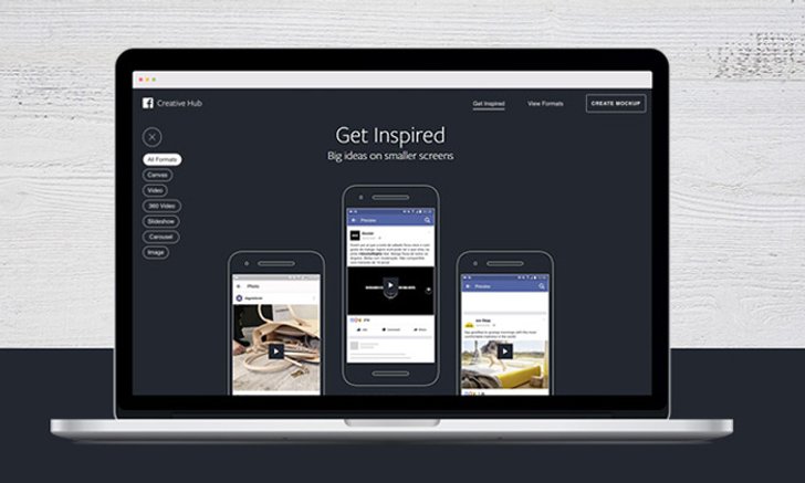 Facebook คลอดเครื่องมือใหม่ Creative Hub เพื่อนักการตลาด