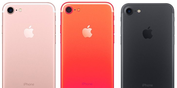 iPhone 7s อาจจะมาพร้อมกับสีแดง และ CPU Apple A11