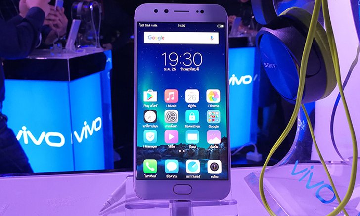 พรีวิว Vivo V5 Plus มือถือสาย Selfie กับการทำหน้าชัดหลังเบลอด้วยเลนส์คู่