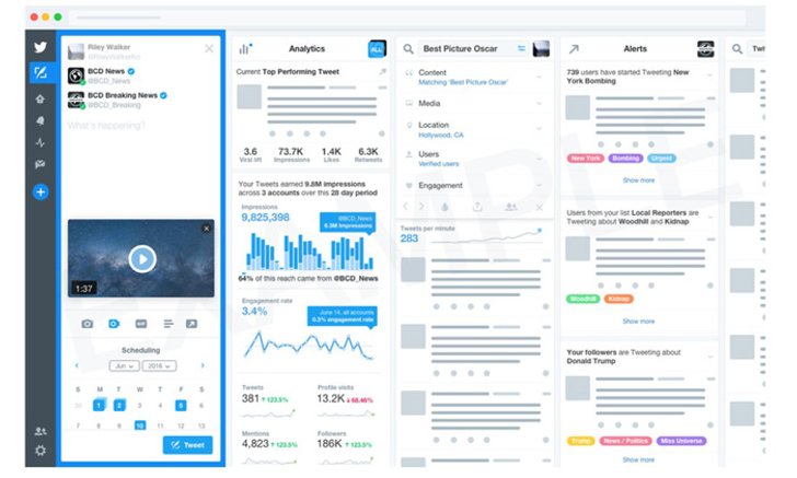 Twitter พิจารณาสร้าง TweetDeck เวอร์ชันเสียเงิน เพื่อแลกกับฟีเจอร์เสริม