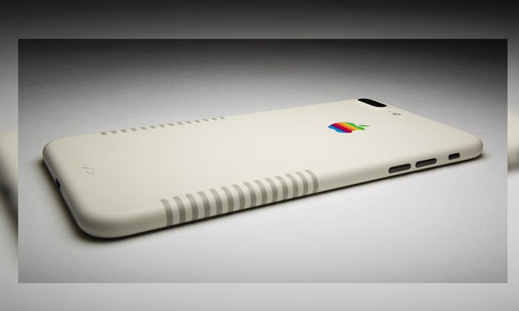 หาก iPhone ยังไม่มีสีที่ถูกใจ เชิญพบ iPhone 7 Plus Retro Edition ที่มาพร้อมสีตามสไตล์ครื่อง Mac