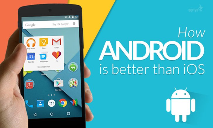 ข้อดี 7 อย่างที่ทำให้ Android เหนือกว่า iOS